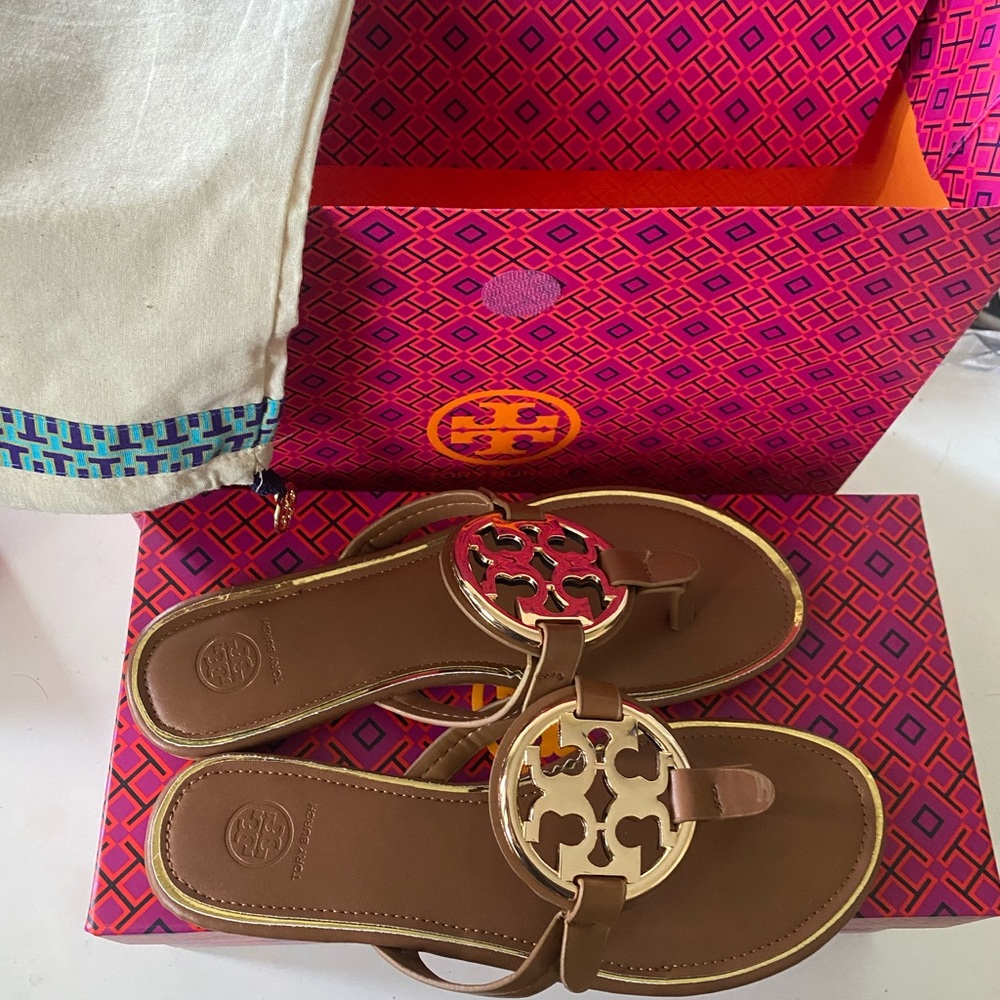 Tory Burch Leather Sandals